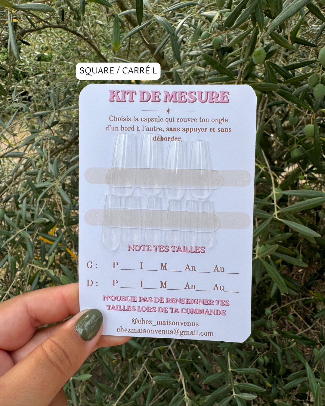 KIT DE MESURE